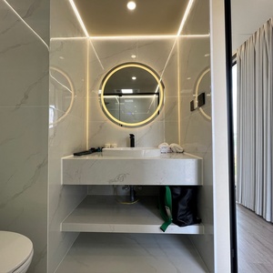 Maison mobile modulaire préfabriquée de luxe, résistante aux intempéries, cabine extérieure, capsule intelligente à commande vocale - Product Image 5