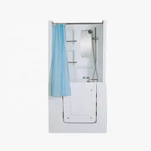 K-8102B walk in bathtub with seat for old people and disabled people