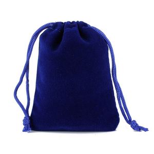 Storage Soft Cotton Twill <b>Drawstring</b> Velvet <b>Pouch</b> Bags with Customizable Security Features for Wedding Favor Jewelry Gift - Product Image 6