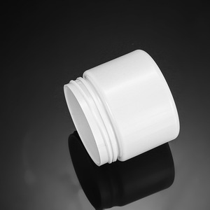White <b>Plastic</b> <b>Bottle</b> 50ml 47mm Wide Mouth Screw Cap Cosmetic Jar <b>Empty</b> Container Cylinder Shape Universal Lid - Product Image 2