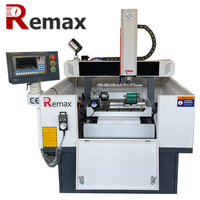 Gravure de moules 4040 fraiseuses cnc 4 axes ATC 6 outils machine cnc en métal avec broche BT30