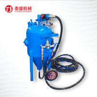 Sableuse à eau automatique à haute pression pour joints soudés de pièces forgées avec composants de noyau de moteur de pompe