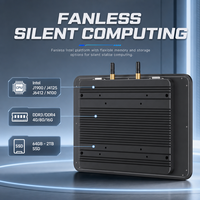 11,6 inch ingebedde industriële paneel-pc capacitieve touchscreen-computer ventilatorloze mini-desktopmonitor Windows 10-scherm