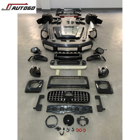 Kit de carrosserie de remplacement pour Mercedes-Benz Classe G W463 2002-2017, mise à niveau vers le modèle 2018 2019 2020 2021 2022 2023 G63 AMG, ensemble de pare-chocs