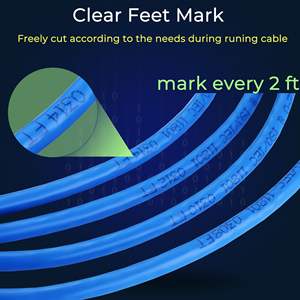 Kabel Ethernet Cat8 Grosir Pabrik Zong 1000ft 23AWG Tembaga Terpilin 10G Mendukung UTP - Product Image 4