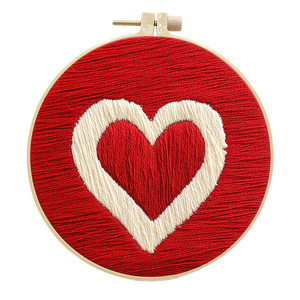 Kit de <span class=keywords><strong>broderie</strong></span> pour <span class=keywords><strong>d</strong></span>ébutants pour adultes, motifs de <span class=keywords><strong>broderie</strong></span> pour <span class=keywords><strong>la</strong></span> Saint-Valentin faciles à <span class=keywords><strong>apprendre</strong></span>, kits de point de croix pour adultes - Product Image 2