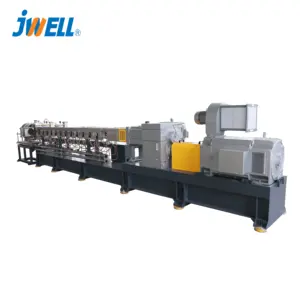 JWELL plastic extrusion machine Twin Screw Extruder for PP PE CaCO3 high Filler Compounding Line