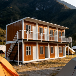 2025 Foshan Fertighaus Schnellmontage Abnehmbarer <span class=keywords><strong>Container</strong></span>-Rahmen für Hotelbau Camping Café Gewerbliche Nutzung Büro - Product Image 4