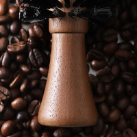 Brosse de nettoyage pour porte-filtre à café avec manche en bois, poils rigides, outil de nettoyage pour panier à expresso 54mm 58mm pour barista