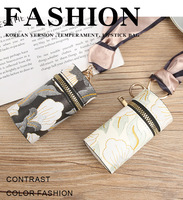 Dompet Koin PU Lucu Retro Baru dengan Ritsleting untuk Wanita, Ringkas, Portabel, Mini, Ramah Lingkungan, Serbaguna, Tempat Kunci, Barang-barang Kecil, Trendi, untuk Dibawa Sehari-hari