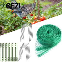 Filet à oiseaux 25'X50' 50'X50' filet de jardin pour la pêche à la volaille et au gibier filet en nylon 1.0 mailles