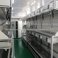 Ligne de production d'eau pure, Ligne d'assemblage de distributeurs d'eau potable, Ligne de test d'âge de vie des distributeurs d'eau