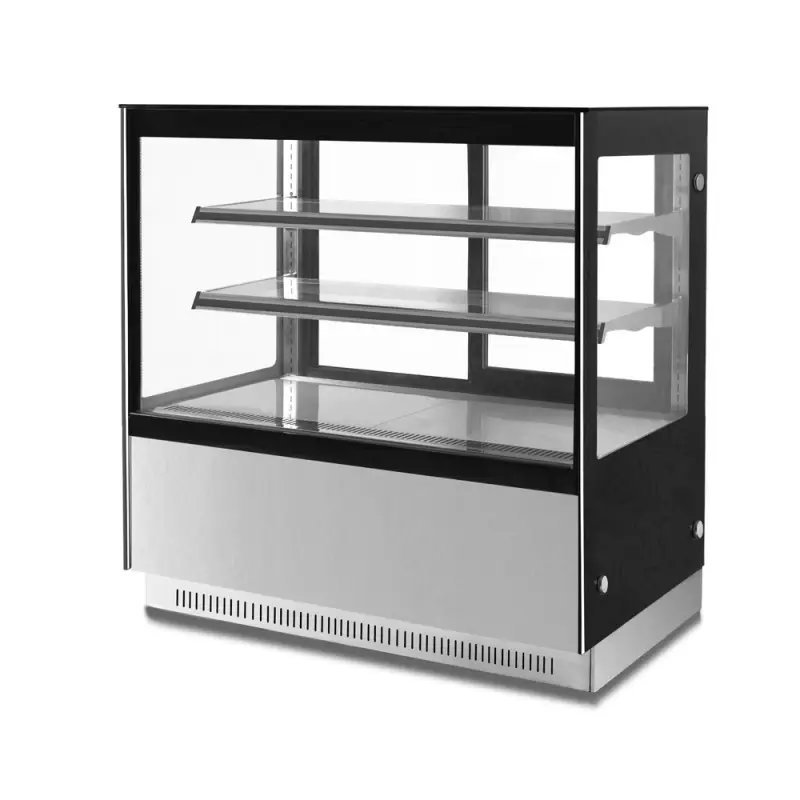 commercial stainless steel cake showcase fridge cake refrigerator refrigerated cake display cases
