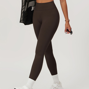 กางเกงเลกกิ้งโยคะไร้ตะเข็บสำหรับผู้หญิง แฟชั่นคุณภาพสูง กางเกงออกกำลังกายแบบรัดก้นสำหรับผู้หญิง - Product Image 2