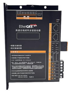 Motor de Accionamiento Híbrido JUNO JCD1720 <span class=keywords><strong>NEMA</strong></span> <span class=keywords><strong>17</strong></span> DC 20-75V 2 Fases 1.0-5.0N.m Torque Totalmente Digital Tipo Bus EtherCAT - Product Image 2
