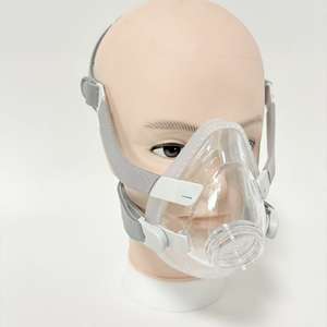 F20 Maske + Stirnband + Rahmen (Magnetverschluss) Silikon Vollgesichts-Polster Kopfstütze - Verbessert den Schlaf 1 Jahr Haltbarkeit Hergestellt in China - Product Image 4