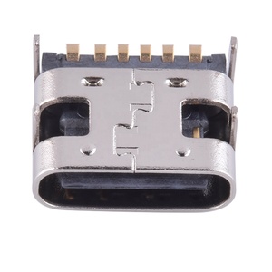 Cung cấp 6pin Type-C <span class=keywords><strong>USB</strong></span> nối Nữ Vỏ thép không gỉ - Product Image 5