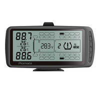 Système de surveillance de la pression des pneus (TPMS) pour camions lourds, capteurs CAN J1939 intégrés et externes avec écran LCD intégré