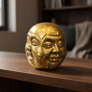 Statue de Bouddha à quatre faces faite à la main, taille personnalisée, en marbre, art asiatique moderne, objet de collection pour l'extérieur, l'église, le temple, le jardin - Product Image 3