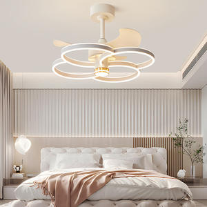 โคมไฟระย้าพัดลมแบบนอร์ดิกที่ทันสมัยสำหรับร้านอาหารใหม่เพดานขนาดใหญ่ทันสมัยสไตล์นอร์ดิกใหม่2024ห้องนั่งเล่นห้องนอนโดยตรง - Product Image 3