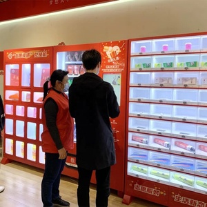 เครื่องจ่ายไวน์อัตโนมัติแบบบริการตนเองตู้ขายแอลกอฮอล์หน้าจอแอลซีดีพร้อมการจดจำอายุ - Product Image 5