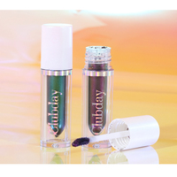 Fard à paupières liquide chromé, fard à paupières chromé changeant de couleur avec une formule longue durée et ultra-pigmentée