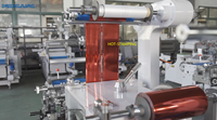 WEIGANG TOP VENTES WQM-320G Étiquette Adhésive Machine De Découpe À Plat chaud estampage stratification poinçon de fente