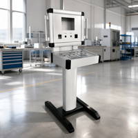 Caja de control cantilever personalizada para sistema de suspensión, panel de operador y gabinete para interfaz hombre-máquina industrial