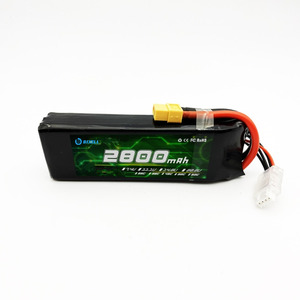 Batería de polímero de iones de litio para dron de larga duración, 2800mAh 25C 11.1V, BL-11.1V 2800mAh-D - Product Image 3