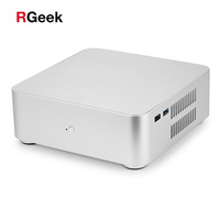 RGeek OEM personalizado aluminio Mini PC caso L65 aluminio casos Mini ITX placa base chasis PC caso ordenador de escritorio