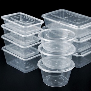 กล่องพลาสติกใสสำหรับใส่อาหาร ทำจากพลาสติก PP ขึ้นรูปด้วยการฉีด ใช้กับไมโครเวฟได้ มีฝาปิด ใช้แล้วทิ้ง เหมาะสำหรับเตรียมอาหารและซื้อกลับบ้าน - Product Image 5
