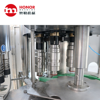 Machine de remplissage et d'gourde automatique 10000bph 0,2l-2L, pour remplir et bouteilles d'eau purifiée, de jus frais, de thé