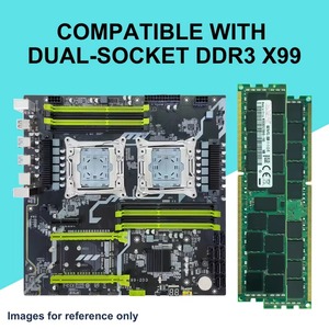 Zerlegbarer DDR3 Server-Speicher 16G 32G DDR3 1066 <span class=keywords><strong>1333</strong></span> 1600 1866 ECC REG RDIMM Unterstützt X79 X99 Motherboard - Product Image 3