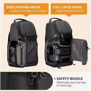 Free Sample 2024new <b>Camera</b> Sling Bag Travel <b>Lens</b> <b>Backpack</b> <b>Camera</b> Bag Portable <b>Lens</b> Storage <b>Camera</b> Bag - Product Image 3