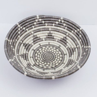 Conception de panier en rotin, artisanat du Vietnam, décoration murale en forme ronde, livraison rapide, 10 pièces