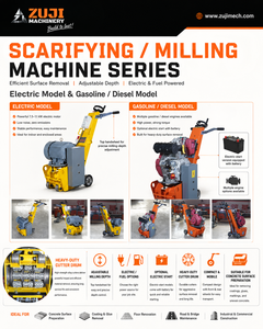 Máquina <span class=keywords><strong>Escarificadora</strong></span> <span class=keywords><strong>de</strong></span> Pisos <span class=keywords><strong>de</strong></span> Concreto CS200E para Remoción <span class=keywords><strong>de</strong></span> Revestimientos Epóxicos <span class=keywords><strong>de</strong></span> Alta Resistencia, Pulidora Profesional con Transmisión por Engranajes, Certificación CE - Product Image 4