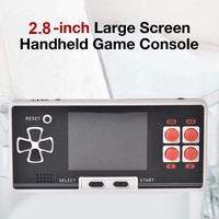 Console de jeu vidéo portable 8 bits au prix d'usine, 200 jeux rétro classiques intégrés, batterie rechargeable Lion, écran TFT de 2,8 pouces