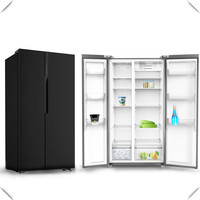 Réfrigérateur intelligent à portes françaises avec écran tactile de 28 pieds cubes, connecté Wi-Fi, traqueur de fraîcheur des aliments