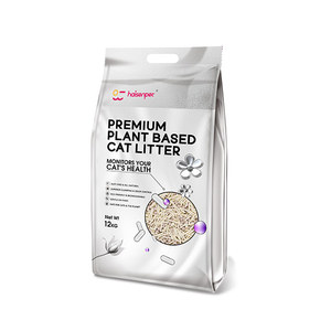 Échantillons Gratuits Litière pour Chat 100% Naturelle Contrôle des Odeurs Très Absorbante Surveillance de la Santé Litière pour Chat en Tofu - Product Image 1