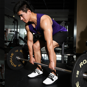 Chaussures de musculation et de powerlifting pour hommes, de haute qualité, avec logo personnalisé, pour squats et soulevés de terre, modèle 2026 - Product Image 2