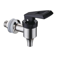 SPARKHOME Robinet d'eau en acier inoxydable 304 Robinet distributeur de baril de vin Robinet de bière