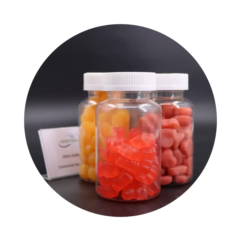 Oem Melkdistel Gummy Levergezondheid Antioxidant Bevorderen De Productie Van Spijsverteringsenzymen Lever Detox Gummies