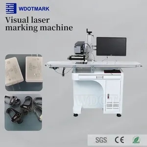 Machine de marquage laser à fibre pour petites pièces avec positionnement visuel automatique et convoyeur entièrement automatique - Product Image 2