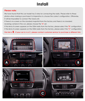 Autoradio Android avec CarPlay intégré, DSP sans fil, Mazda CX-5 2012-2015, écran OLED 10 pouces 2DIN, navigation GPS, unité centrale stéréo vidéo