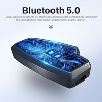 Intercom Bluetooth pour casque de moto Fodsports FX10C, étanche, en ABS, sans fil, pour casques de moto