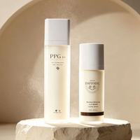Emballage cosmétique pour crème pour le visage avec pompe sans air, impression personnalisée PP, sérigraphie, estampage or et impression UV, modèle YB