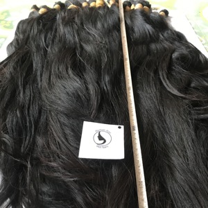 Extensiones de cabello humano vietnamita, producto sin procesar de doble estiramiento, calidad Real a granel, venta al por mayor, envío en un día - Product Image 5