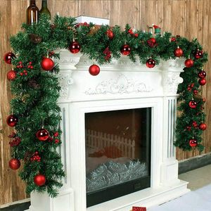 Guirlande de Noël en PVC vert scintillant TY-0918-49, style moderne, personnalisable, colorée, taille moyenne, vente en gros d'usine Guangdong - Product Image 2