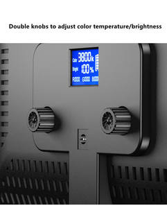 Shenniu — lumière de Studio photographique A111, panneau plat de 36CM 14 CM 3000K-6000K, appareil photo de remplissage <span class=keywords><strong>Viedo</strong></span>, Film LED - Product Image 4