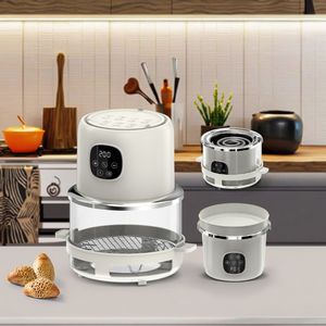 2-in-1 cam hava fritöz ve ızgara Combo ,2L kapasitesi, yapışmaz cam kase, düşük yağ sağlıklı pişirme, çok fonksiyonlu sıcak hava fritöz - Product Image 6